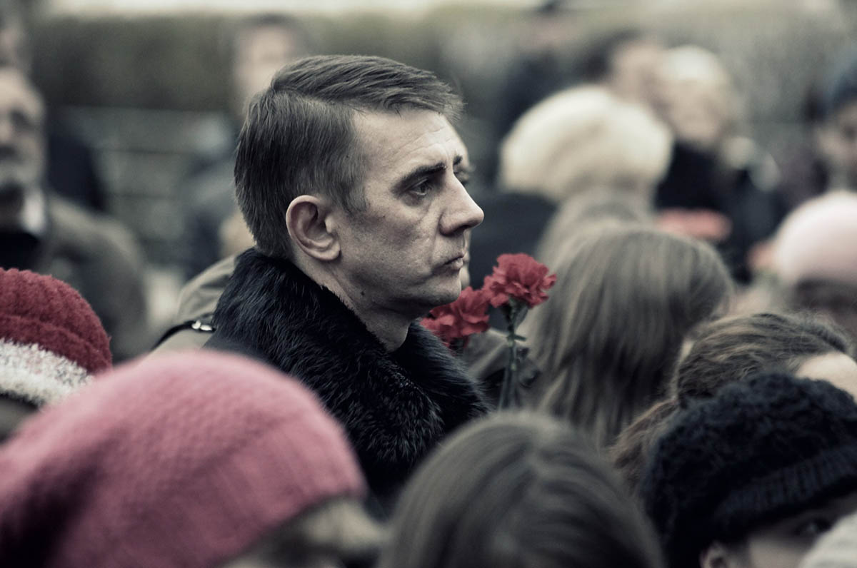 Акция в память о жертвах теракта на Дубровке. Москва, 2010 год. Фото Evgeniya Zubchenko по лицензии Flickr