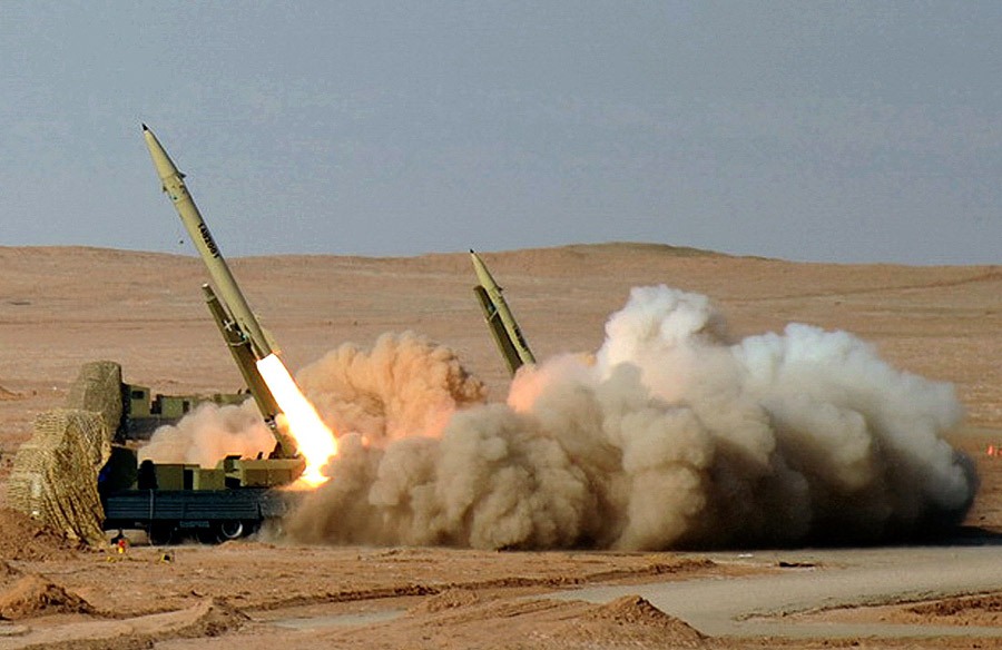 Запуск ракеты Fateh-110 на учения в 2012 году. Фото Wikipedia.org