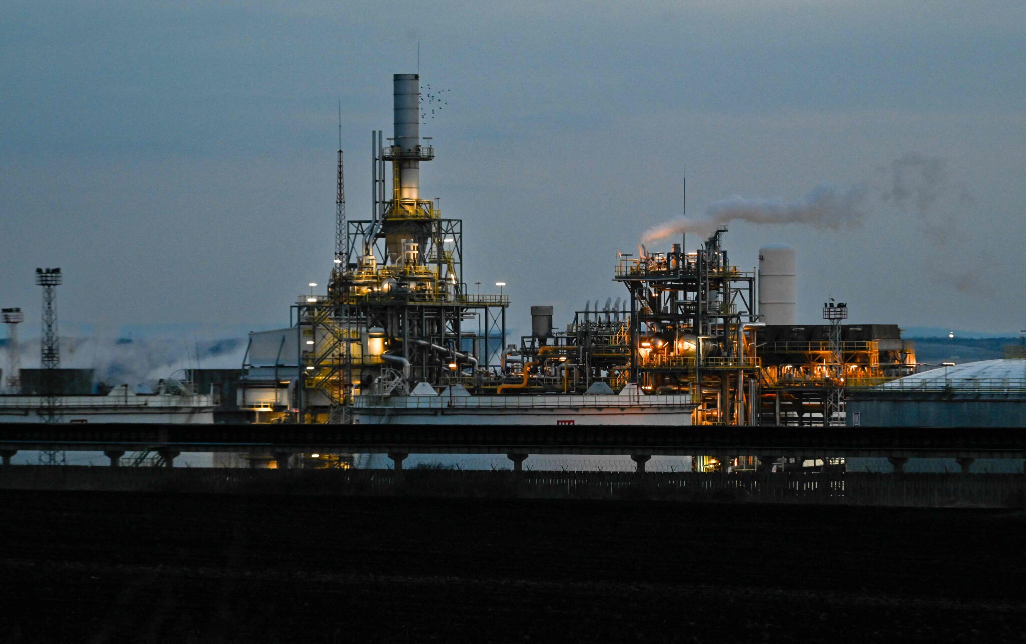 Нефтеперерабатывающий завод «Лукойл Нефтохим Бургас» в Болгарии. Фото Николая Дойчинова/AFP/ Scanpix/LETA 