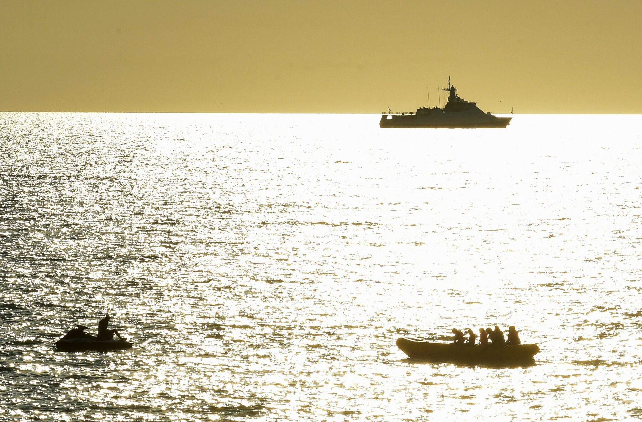 Российский военный корабль в Черном море рядом с Севастополем. Фото Olfa Maltseva/AFP/Scanpix/Leta