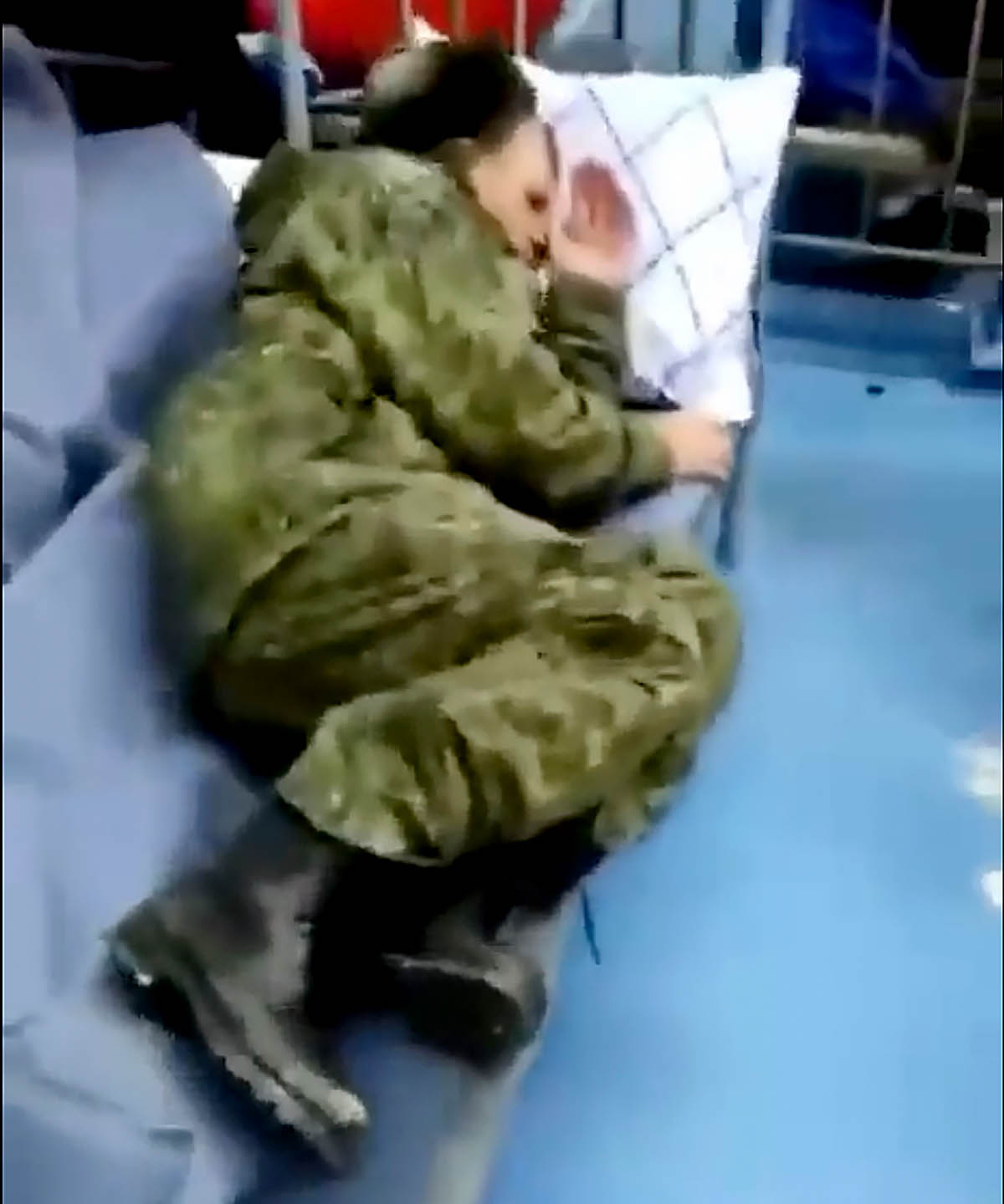 Мобилизация в России. Скриншот видео by_Ukraine/Twitter