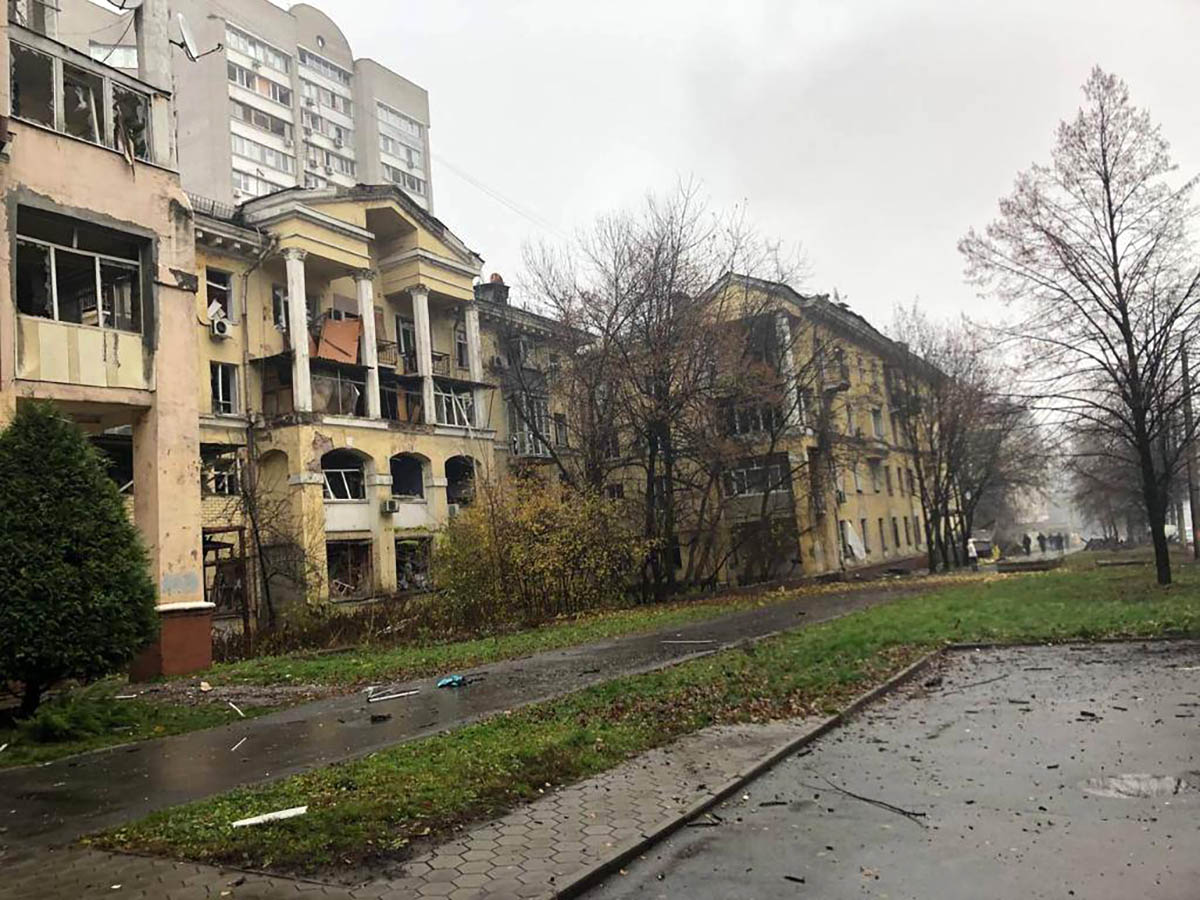 Последствия утренних обстрелов в Украине. 16 ноября 2022 года. Фото tymoshenko_kyrylo/Telegram