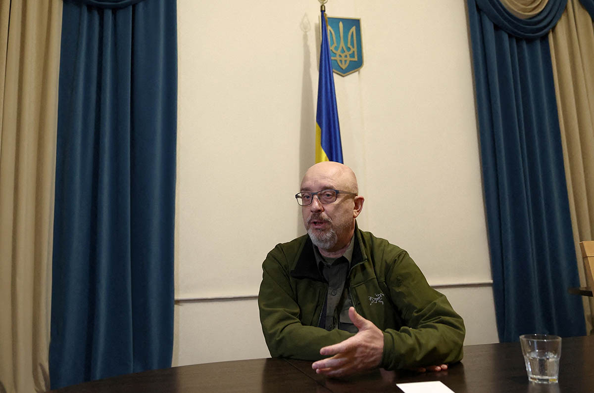 Министр обороны Украины Алексей Резников. Фото Murad Sezer/EUTERS/File Photo/Scanpix/Leta