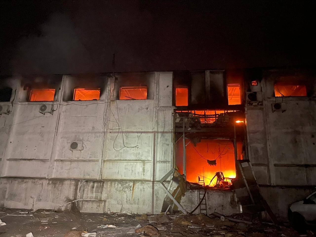 Разрушения в Днепре после атаки беспилотников 9 ноября. Фото пресс-служба губернатора Днепропетровской области