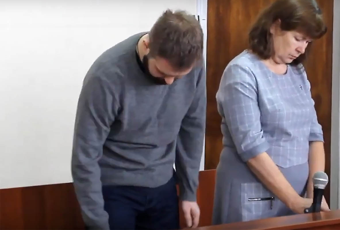 Антон Астахов в зале суда. Скриншот видео "Взгляд-инфо"