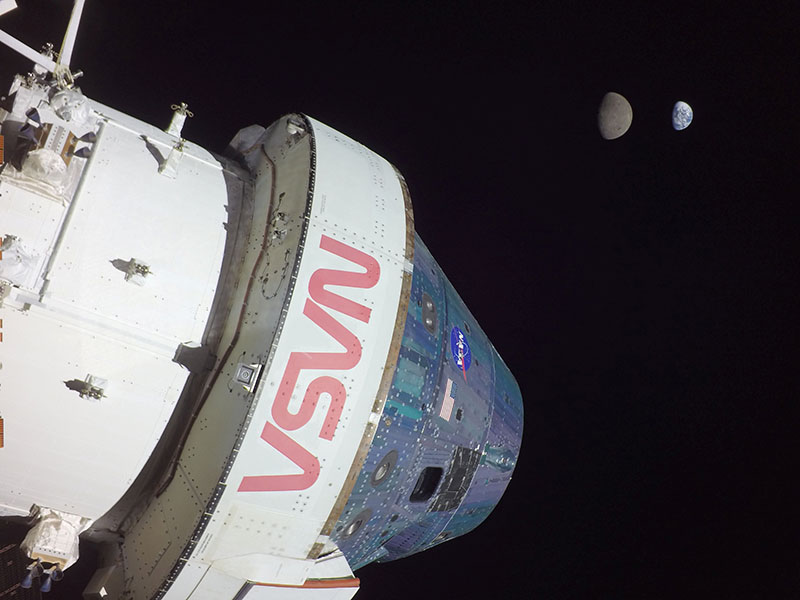 Беспилотный космический корабль НАСА «Орион». Фото NASA/Scanpix/LETA