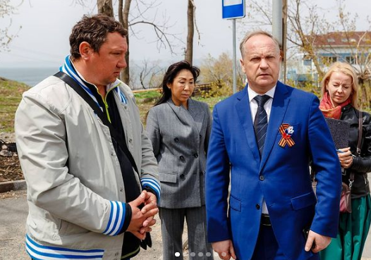 Олег Гуменюк (на переднем плане справа). Фото из личного аккаунта в Instagram
