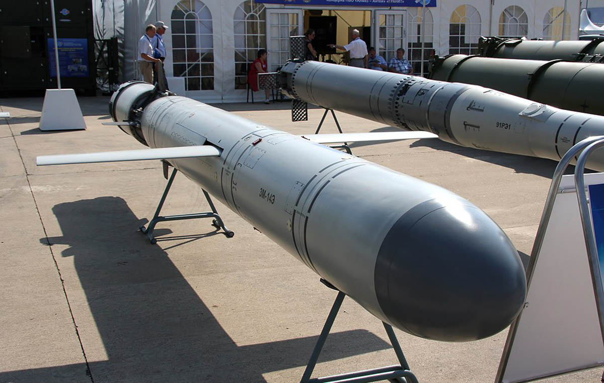 Крылатая ракета Калибр . Фото Vitaly V. Kuzmin/Wikipedia