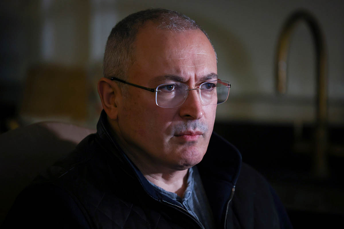 Михаил Ходорковский. Фото Henry Nicholls/REUTERS/File Photo/Scanpix/LETA