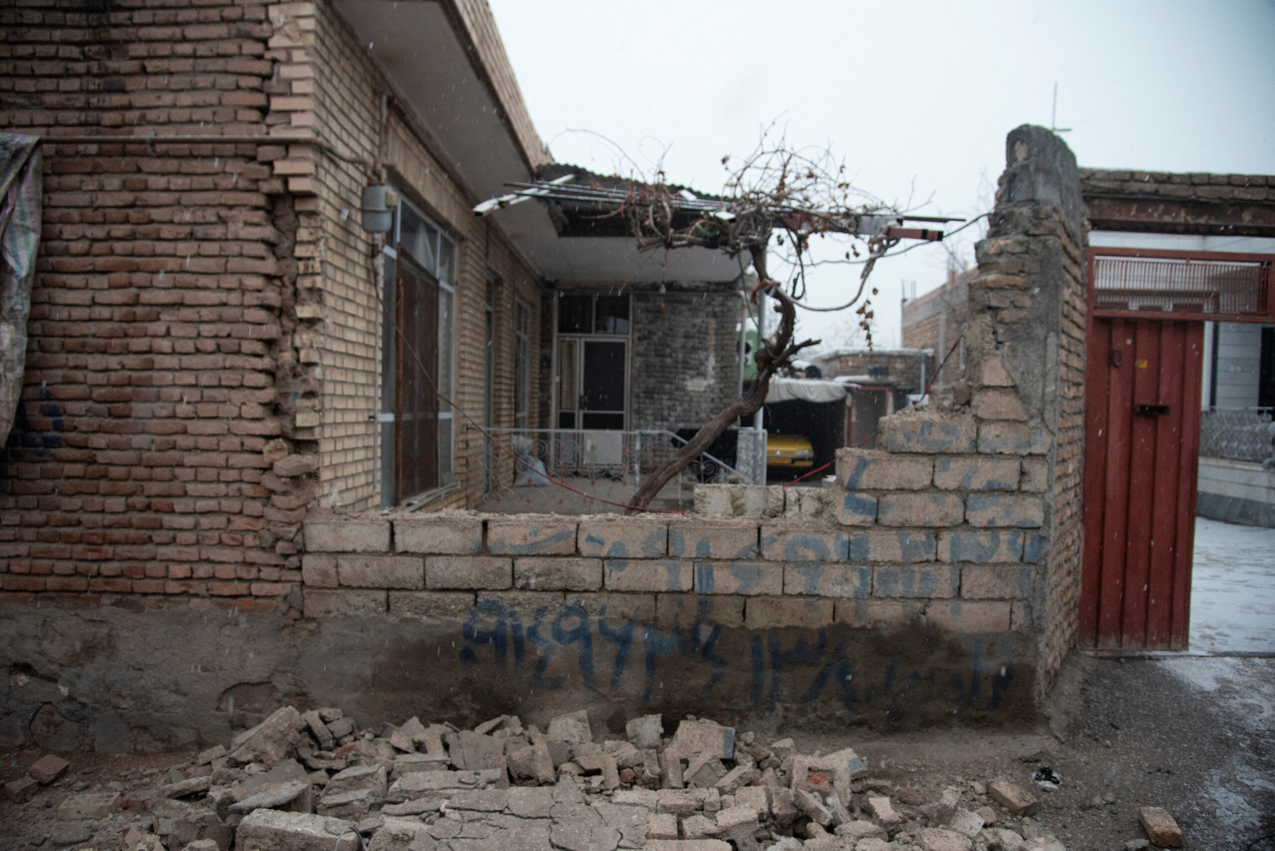 Последствия землетрясения на северо-западе Ирана 29 января 2023 года. Фото: Soheil Faraji/ISNA/WANA/Scanpix/LETA.