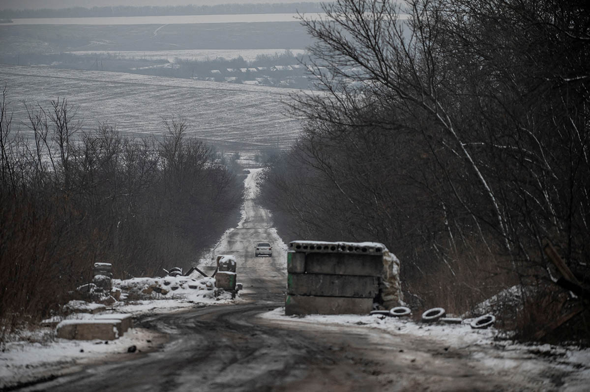 Донецкая область, Украина, 29 января 2023 года. Фото Viacheslav Ratynskyi/REUTERS/Scanpix/Leta