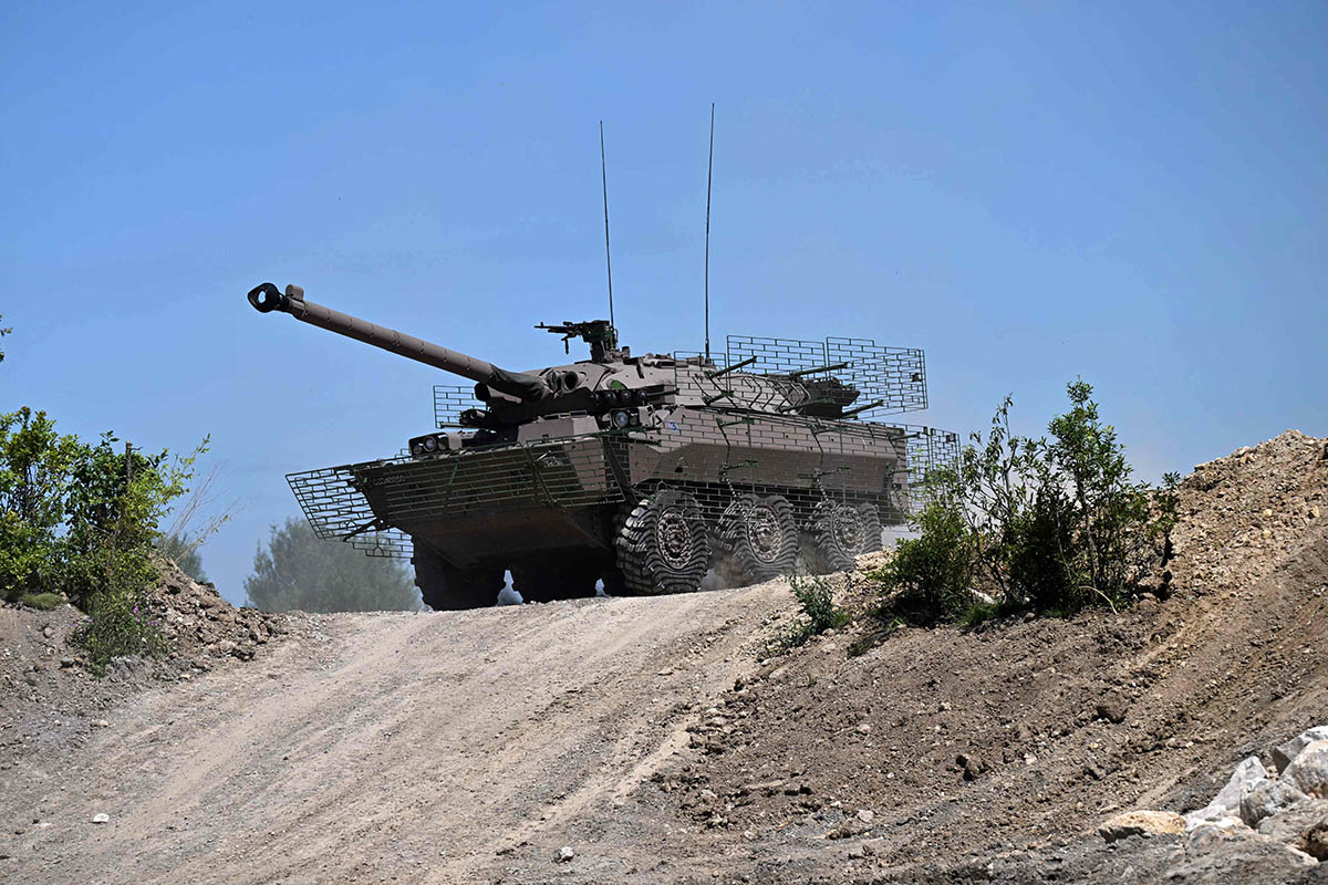 Танк AMX-10 RC. Фото Emmanuel DUNAND/AFP/Scanpix/Leta