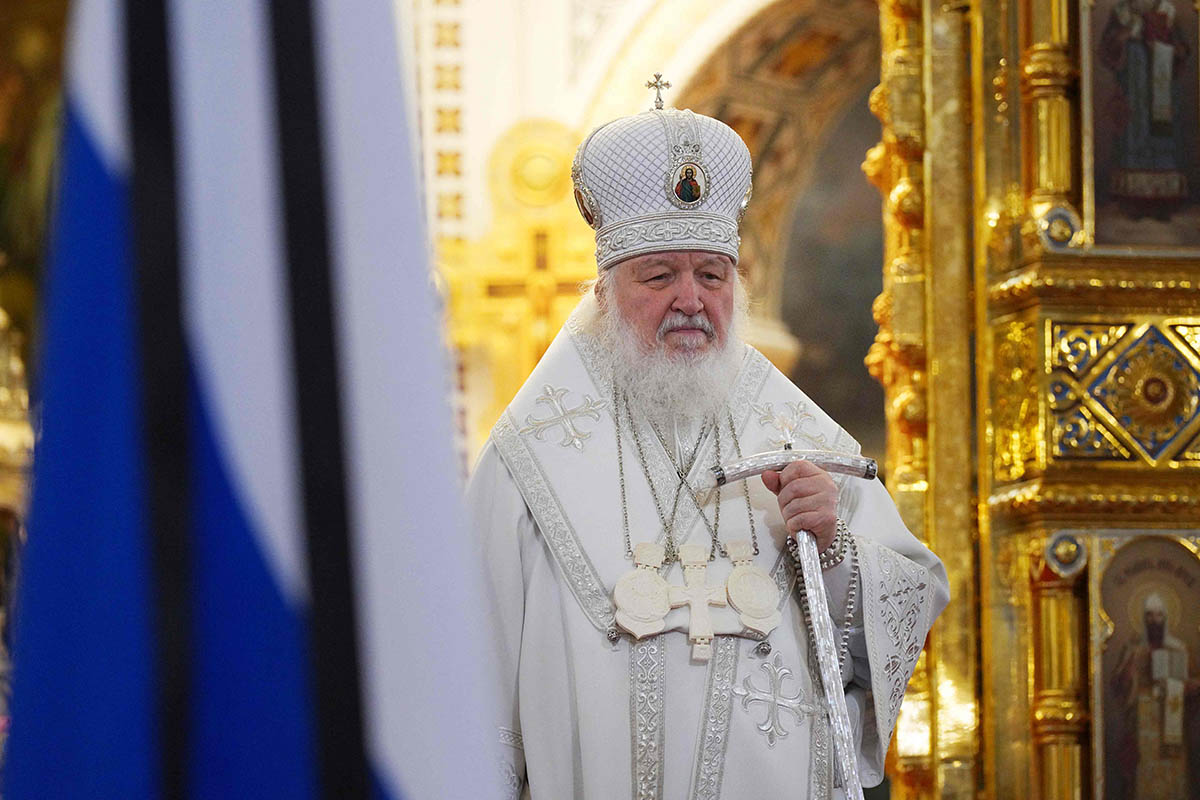 Патриарх Кирилл. Фото Sergey VLASOV/Patriarchal Press Service/AFP/Scanpix/Leta