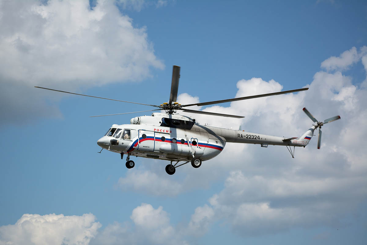 Президентский вертолет «первых лиц государства» Ми-8. Фото JessAerons по лицензии Istockphoto