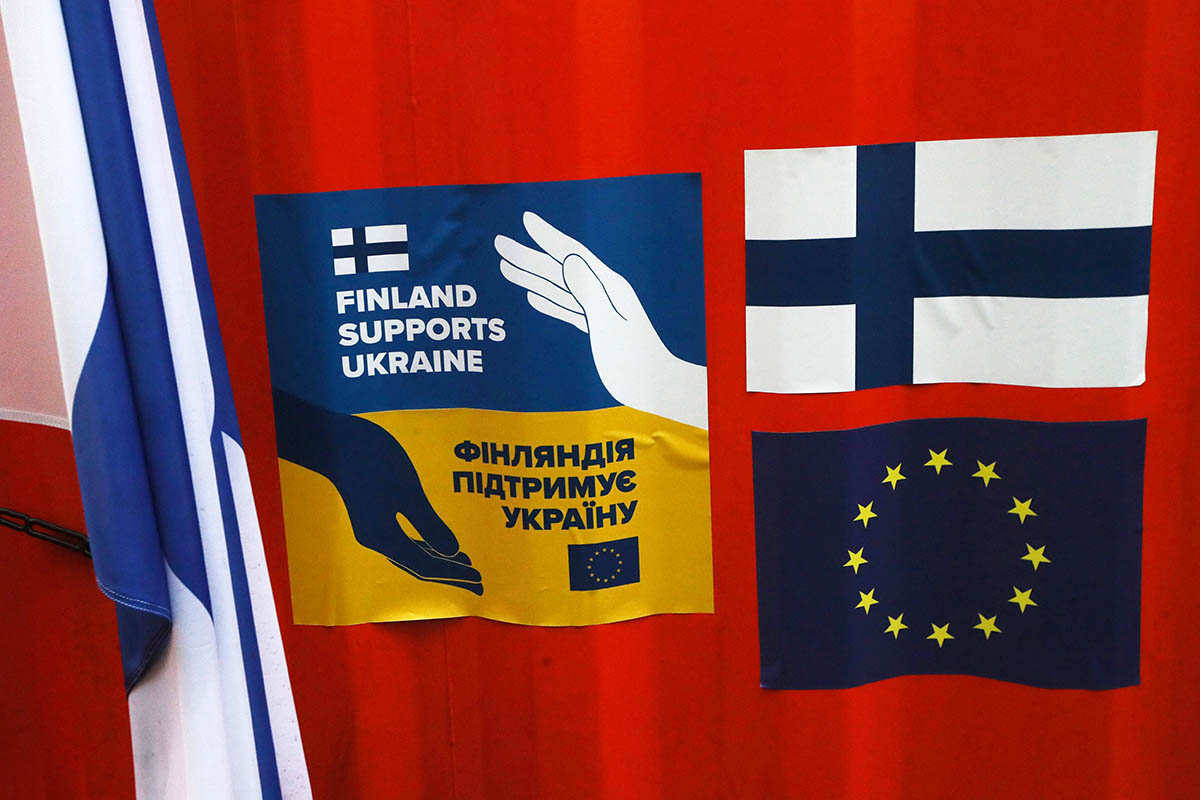 Финляндия анонсировала пакет помощи для Украины. Фото Pavlo Bagmut/UKRINFORM/SIPA/Scanpix/Leta