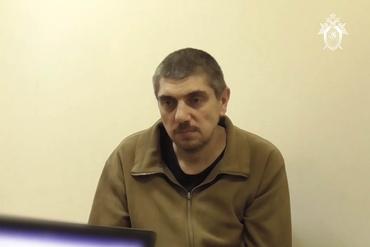 Украинский военнослужащий Антон Чередник. Скриншот видео Следственный комитет РФ