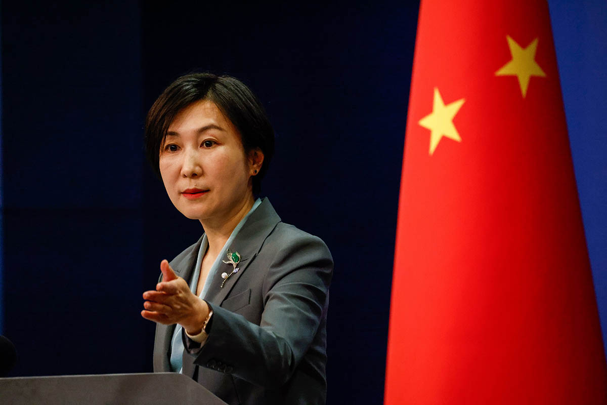 Официальный представитель Министерства иностранных дел Китая Мао Нин. Фото ARK R. CRISTINO/EPA/Scanpix/LETA