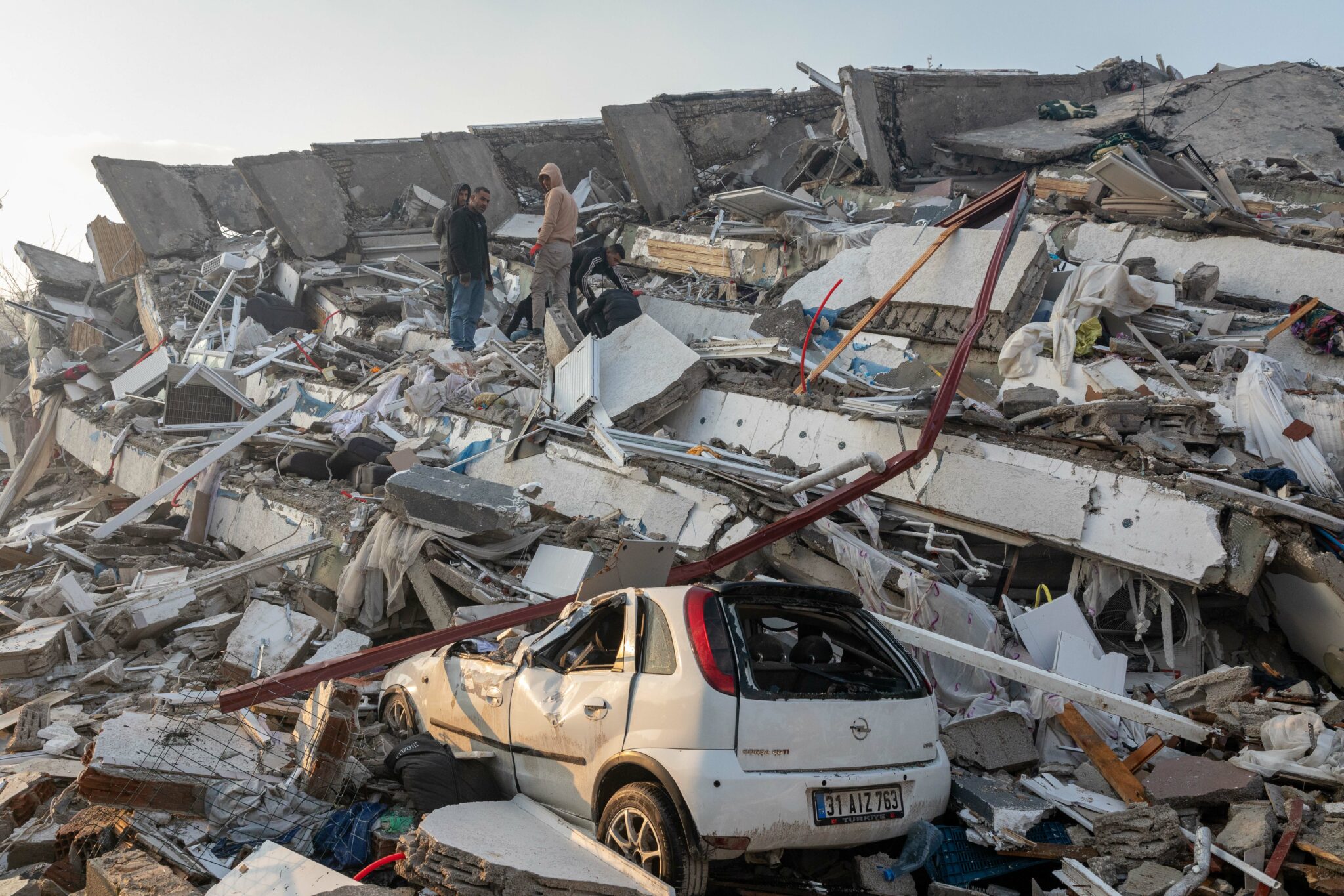 Последствия землетрясения в турецкой провинции Хатай. Фото Tolga Ildun / ZUMA Press Wire / Scanpix / LETA.