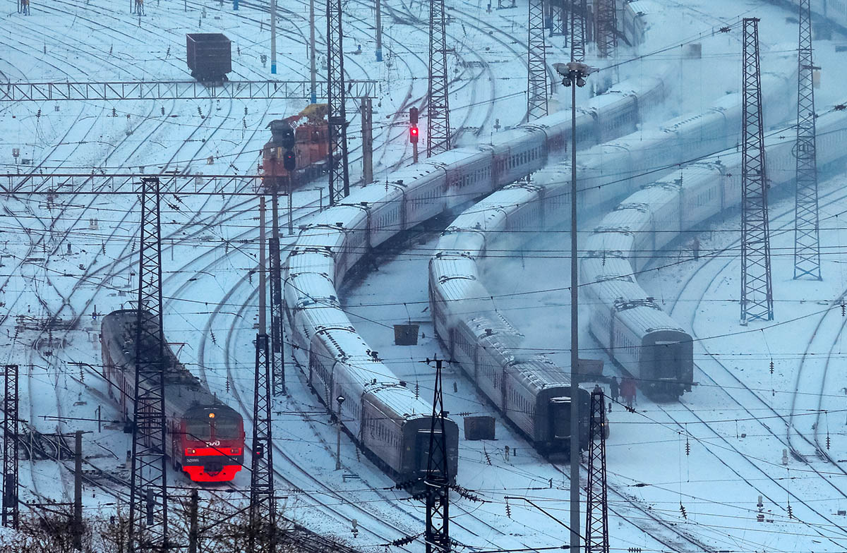 Поезда на Транссибирской магистрали. Фото Ilya Naymushin/REUTERS/Scanpix/LETA