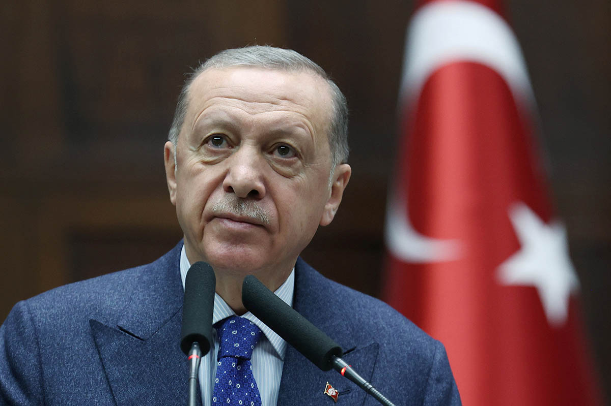 Президент Турции Тайип Эрдоган. Фото Presidential Press Office/REUTERS/Scanpix/Leta