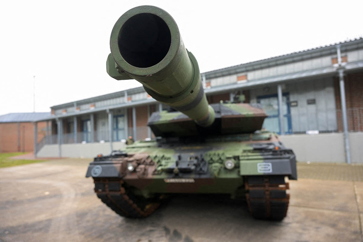 Танк Leopard 2. Фото Fabian Bimmer/REUTERS/Fabian Bimmer/Scanpix/Leta