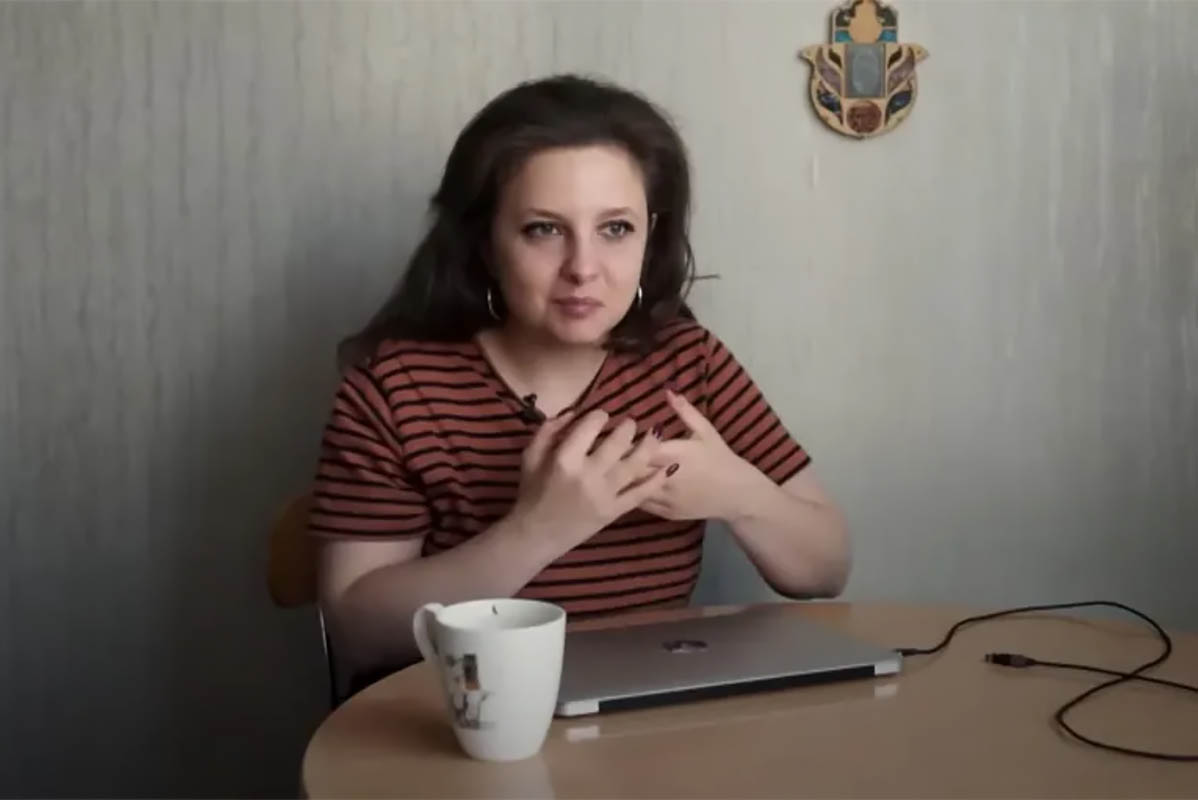 Юлия Старостина. Скриншот видео Телеканал Дождь/YouTube