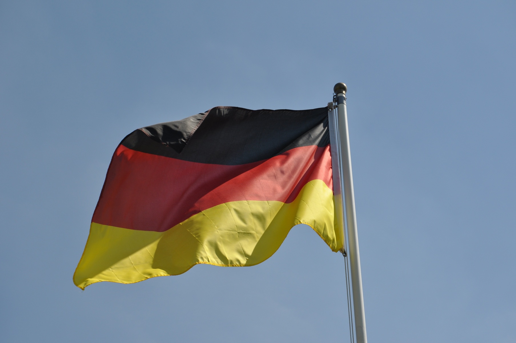 Флаг Германии. Фото Pxhere.com, CC0.