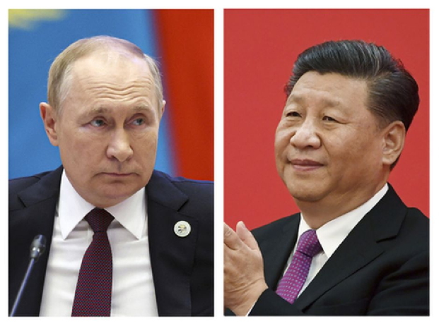 Владимир Путин и Си Цзиньпин. Фото Sergei Bobylev, Noel Celis/Pool Photos via AP/Scanpix/LETA