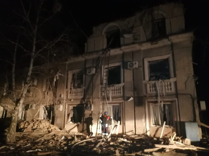 Последствия удара по Краматорску 20 марта 2023 года. Фото из телеграм-канала главы Донецкой области Павла Кириленко