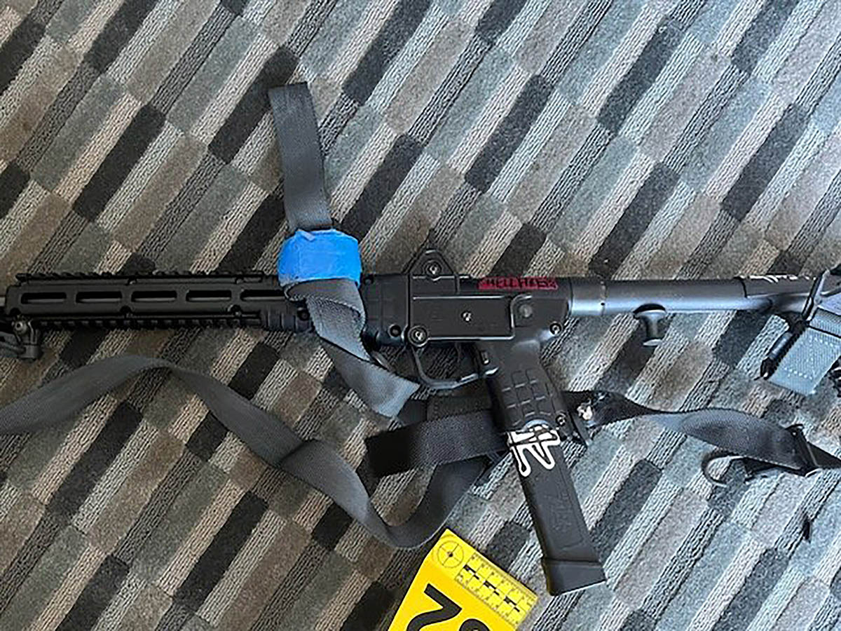 Оружие, использованное предполагаемым стрелком. Фото METRO NASHVILLE POLICE DEPARTMENT/EPA/Scanpix/LETA