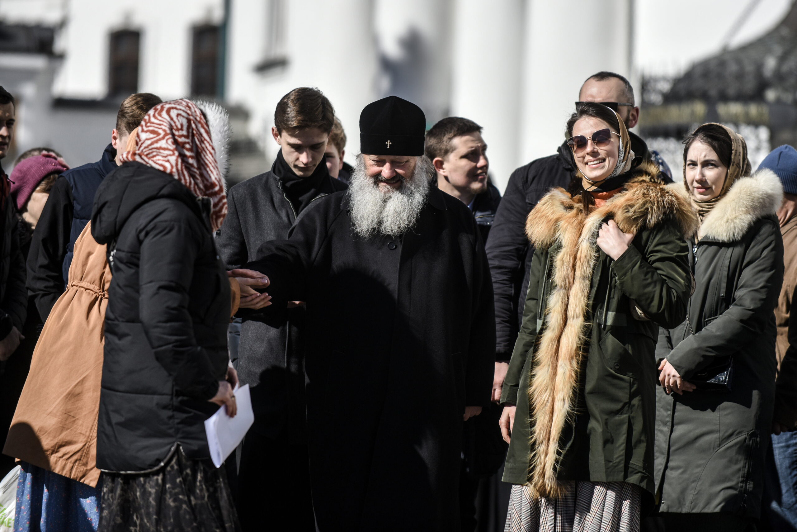 Митрополит Павел 30 марта в Киево-Печерской лавре. Фото EPA/Oleg Petrasyuk/Scanpix/LETA.
