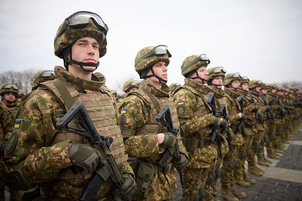 Солдаты ВСУ. Фото AP/Scanpix/LETA