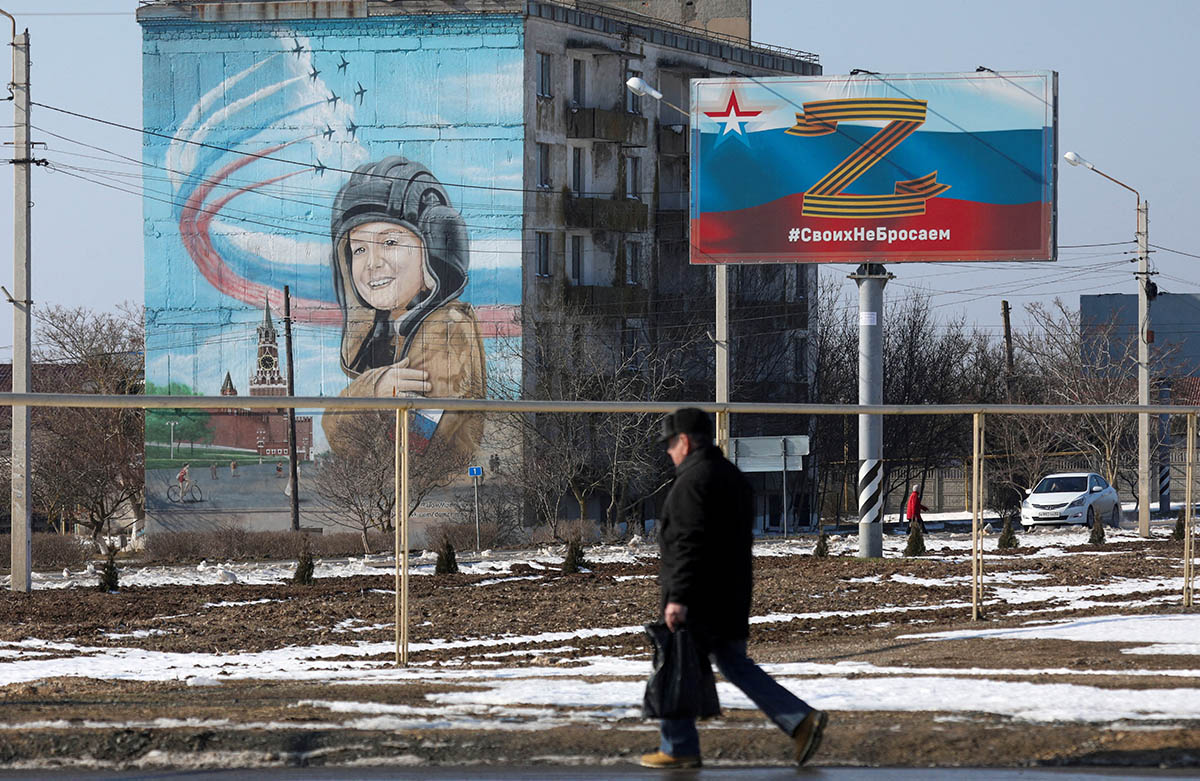 Поселок Черноморское, Крым. Фото Alexey Pavlishak/REUTERS/Scanpix/LETA