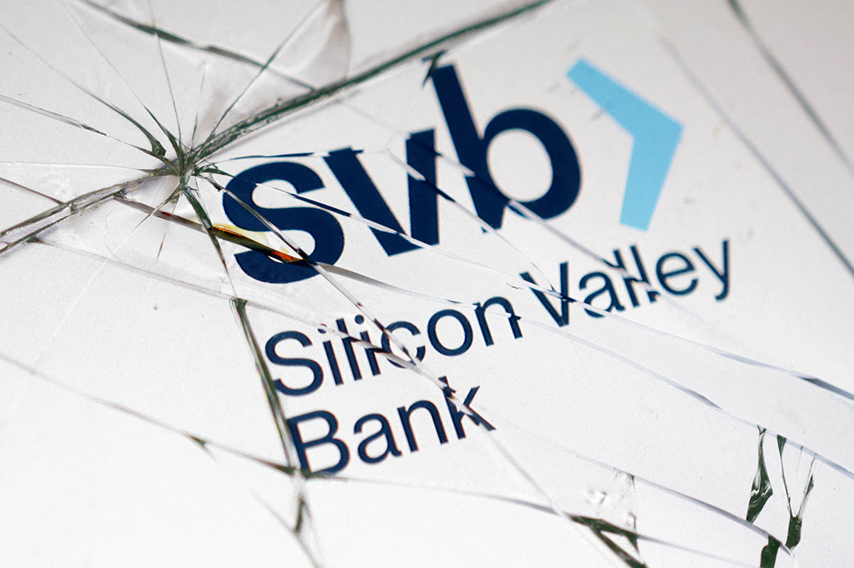 Логотип Silicon Valley Bank. Фото Dado Ruvic/REUTERS/File Photo/Scanpix/Leta