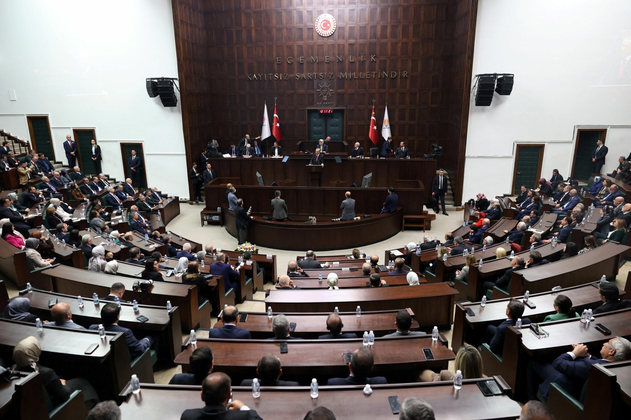 Великое национальное собрание Турции. Фото AFP / Scanpix / LETA.