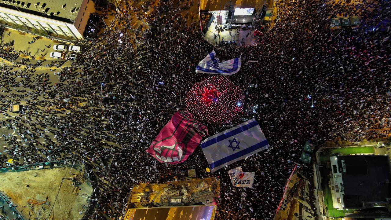 Демонстрация в Тель-Авиве / Фото: Итай Арбель, stock.shatil.org.il