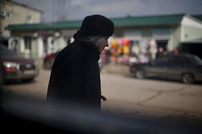 Российская пенсионерка. Фото Natalia KOLESNIKOVA/AFP/Scanpix/LETA