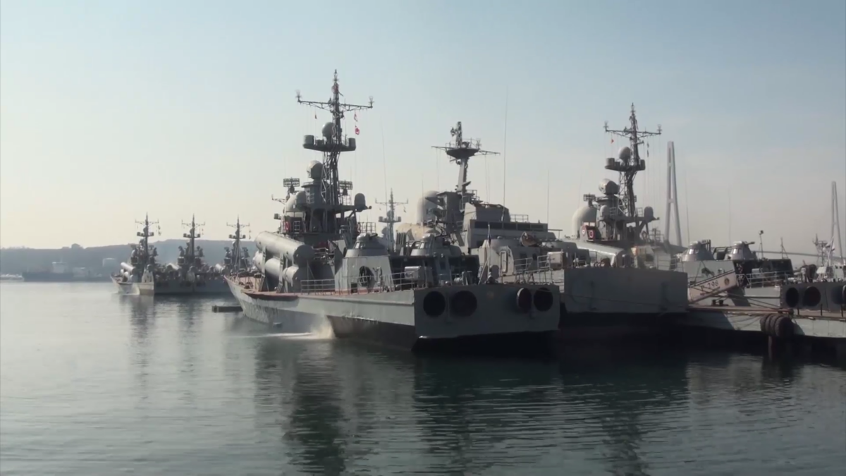 Боевые корабли Тихоокеанского флота. Фото Telegram-канал Минобороны РФ