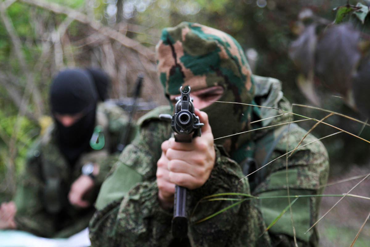 Боевая подготовка военнослужащих 22-й отдельной бригады специального назначения. Фото Мультимедиа/Министерство обороны РФ