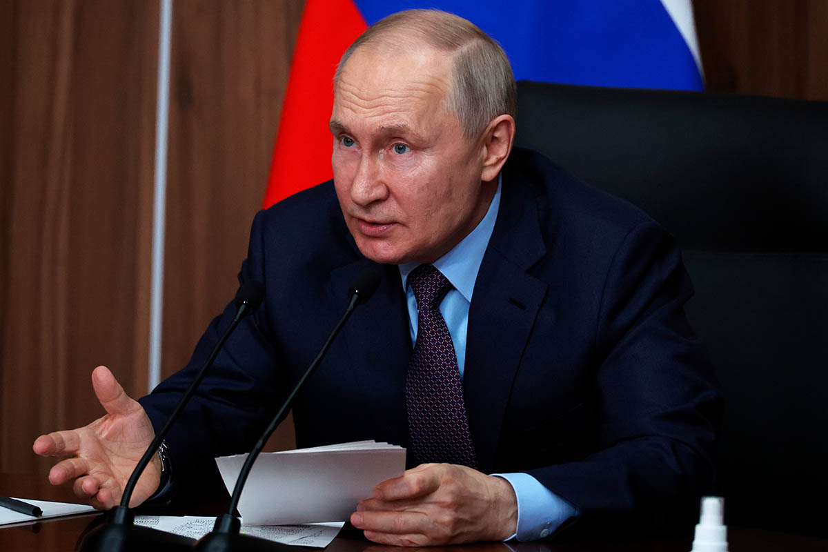 Владимир Путин. Фото Mikhail Klimentyev/AP/Scanpix/LETA