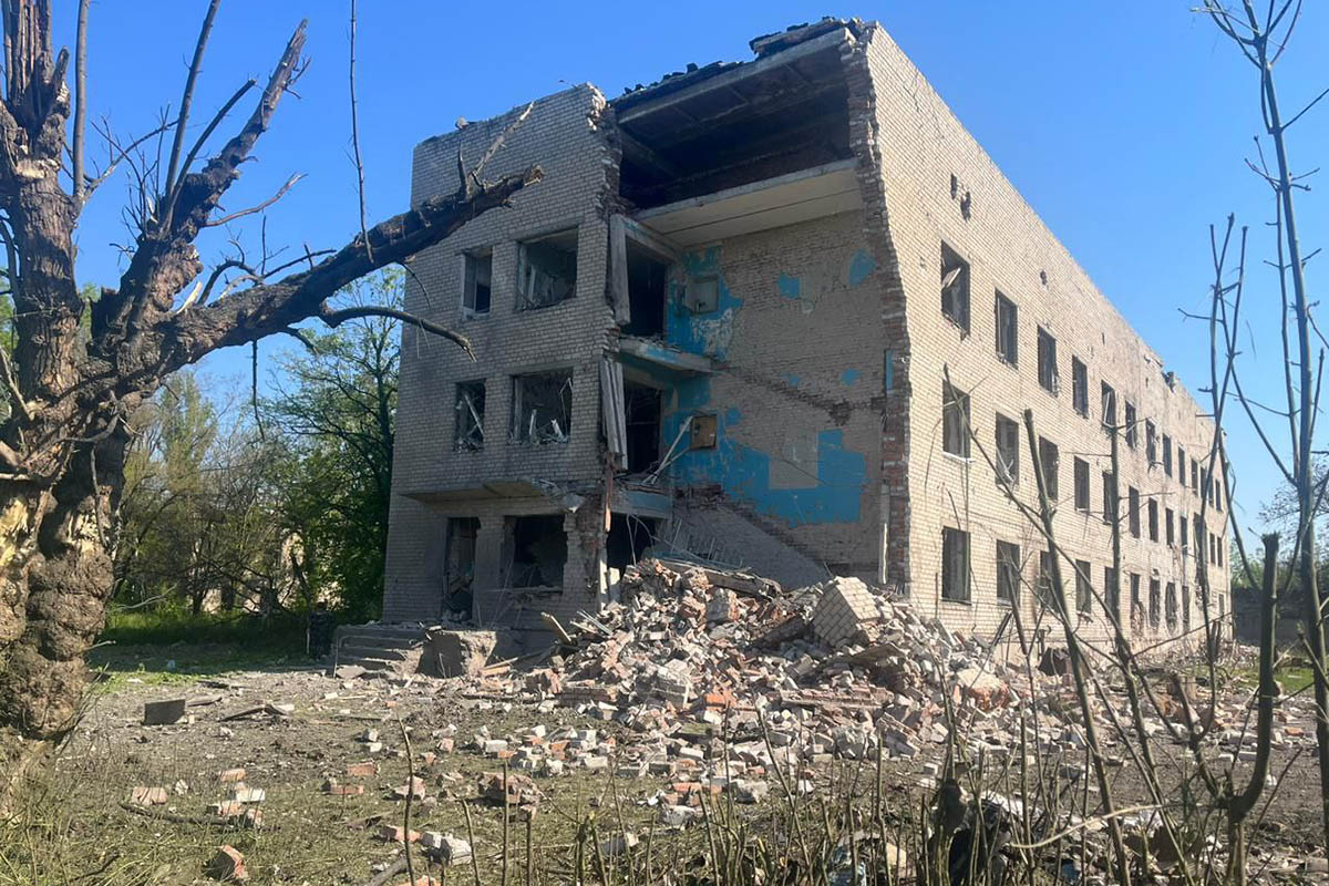 Последствия ракетного удара по Авдеевке, Донецкая область. Фото pavlokyrylenko_donoda/Telegram
