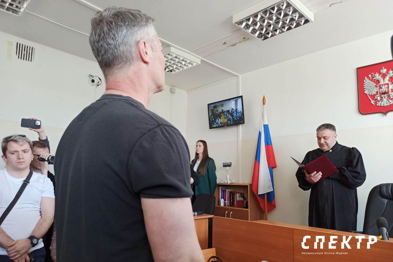 Евгений Ройзман в зале суда. Фото Марина-Майя Говзман/SpektrPress