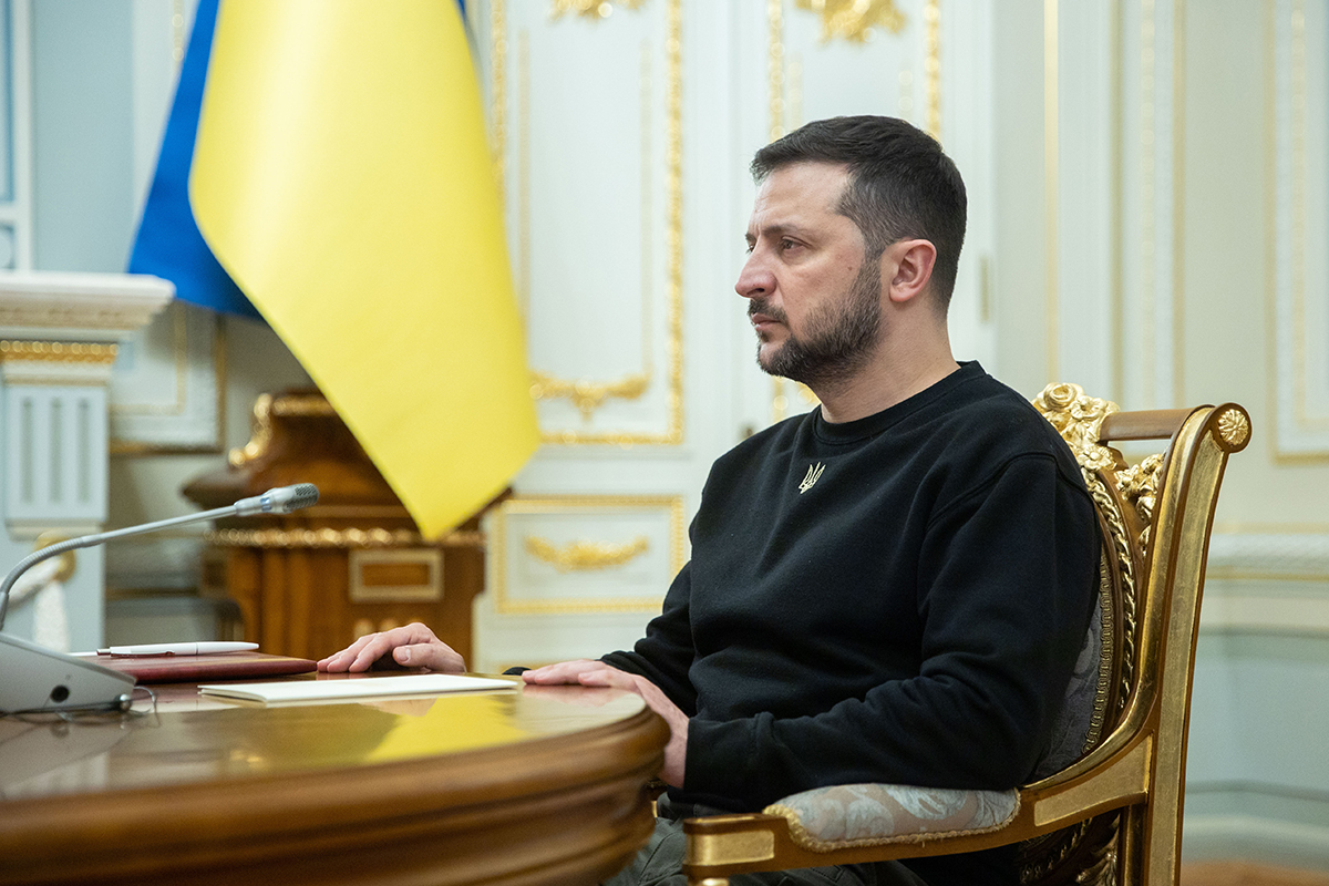 Президент Украины Владимир Зеленский. Фото President Of Ukraine/ZUMA Press Wire/Scanpix/Leta