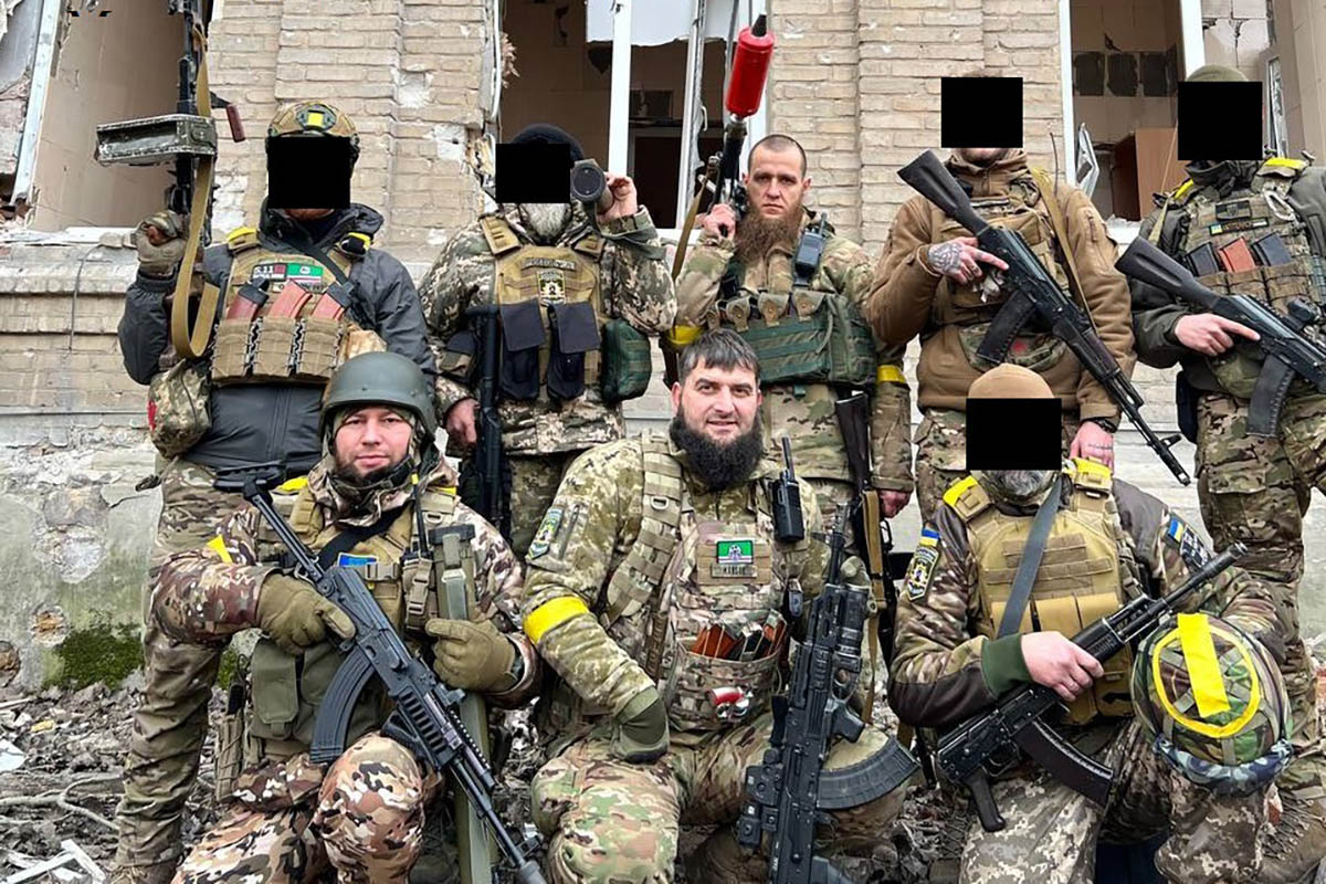 Батальон Шейха Мансура. Фото Чеченский батальон имени Шейха Мансура/Facebook
