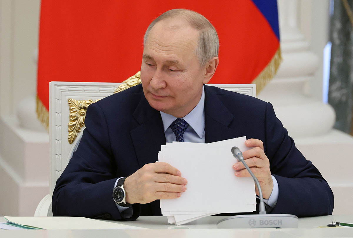 Президент России Владимир Путин. Фото Mikhail KLIMENTYEV/SPUTNIK/AFP/Scanpix/LETA