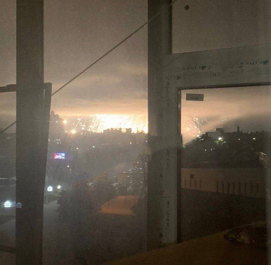 Взрыв в Павлограде. Фото из соцсетей