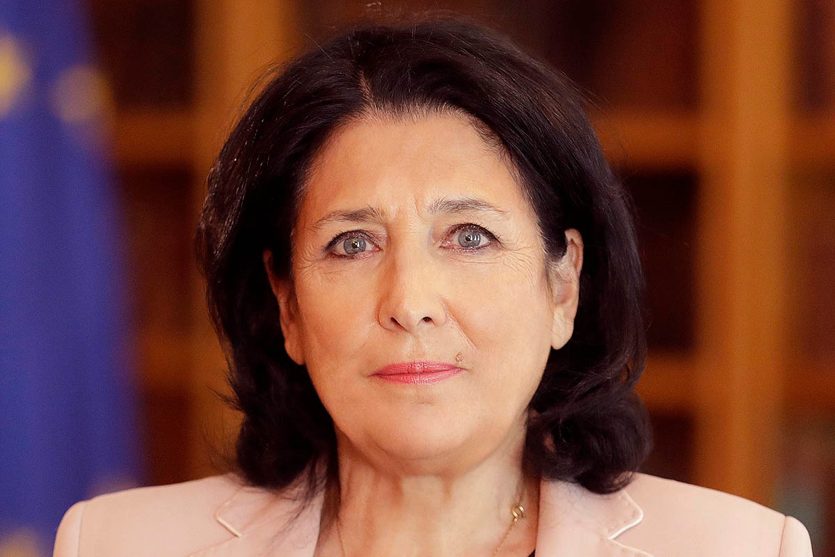 Президент Грузии Саломе Зурабишвили. Фото Giorgi Abdaladze/Administration of the President of Georgia/Wikimedia