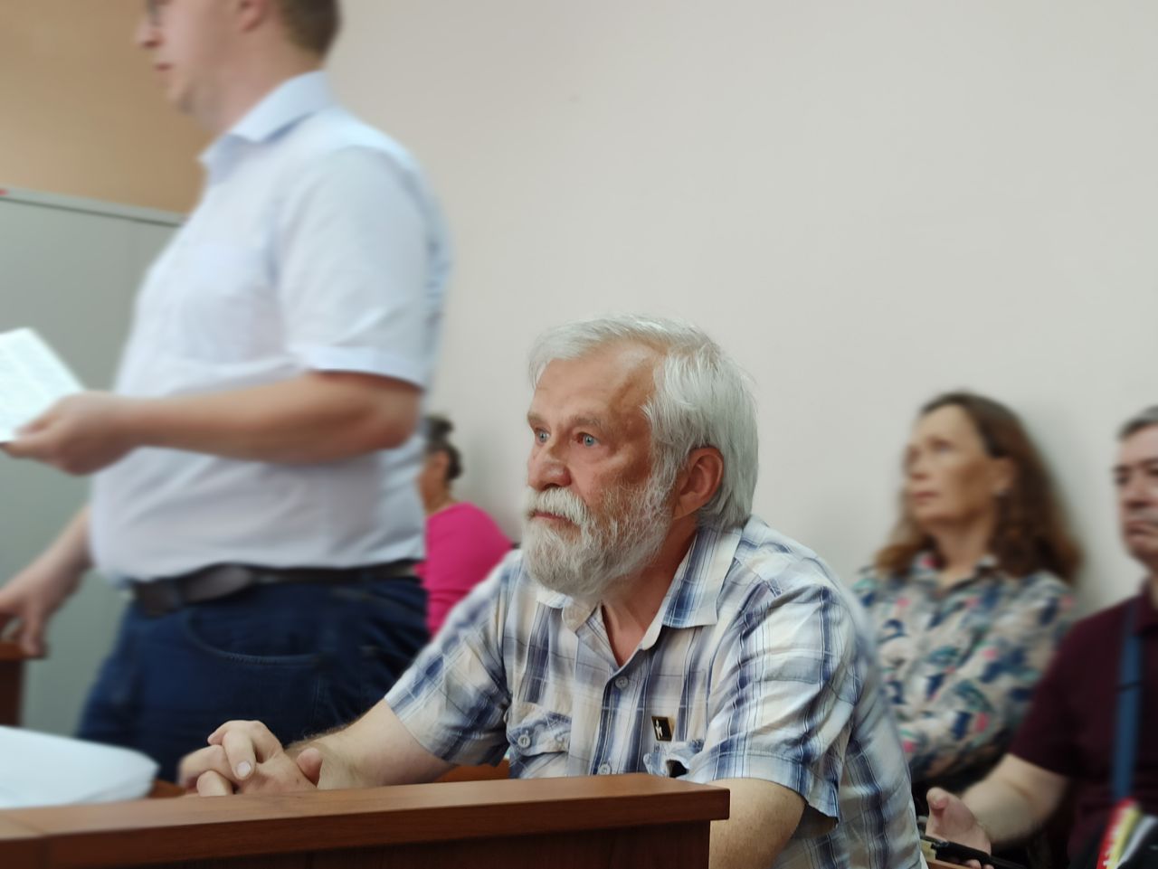 Алексей Мосин в зале суда. Фото Spektr.Press