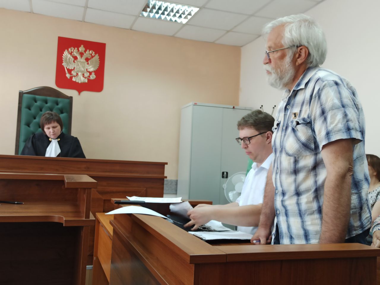 Алексей Мосин в зале суда. Фото Spektr.Press