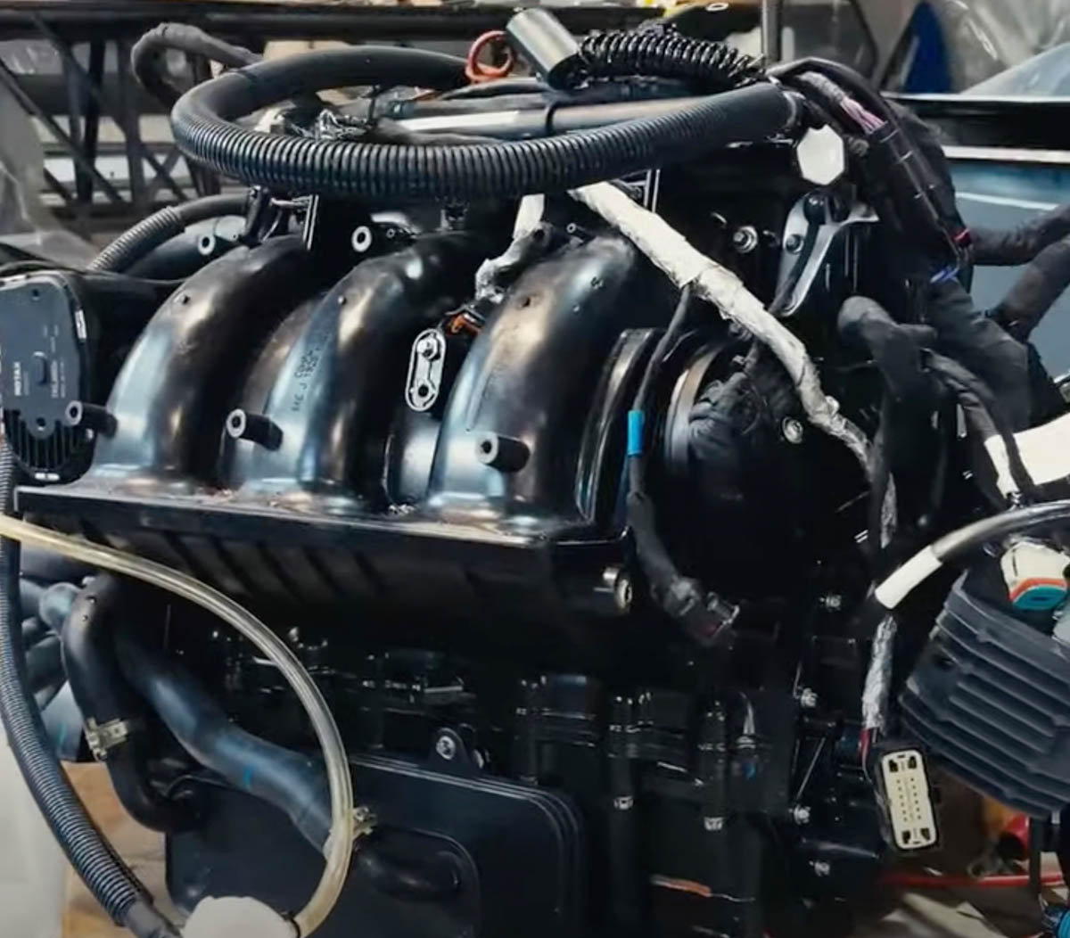 Двигатель компании Rotax. Скриншот видео Militarnyi Videonews/YouTube